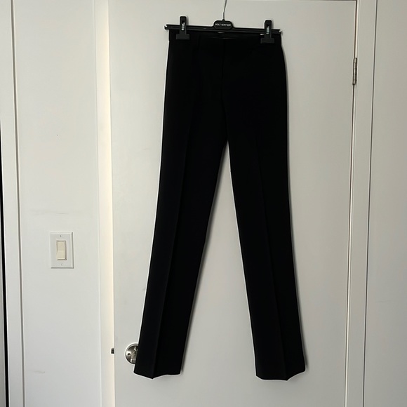 Like new classic black Theory dress pants. EUC. Dry cleaned and pressed recently - Picture 2 of 5